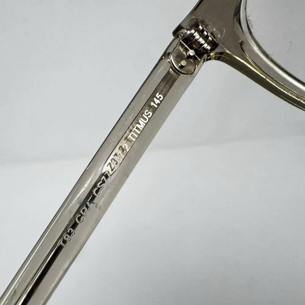 Titmus T83 GRA CS77 Z87-2 Protective Eyeglass Frames 52-20-145 Gray